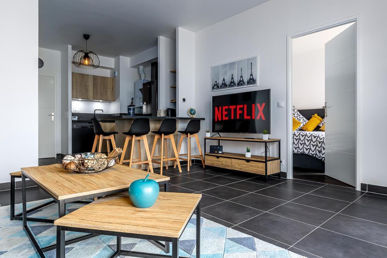 King Size Bed - Free Private Parking - Garden & Terrace - 14Min From Disneyland Ferrières-en-Brie Exterior foto