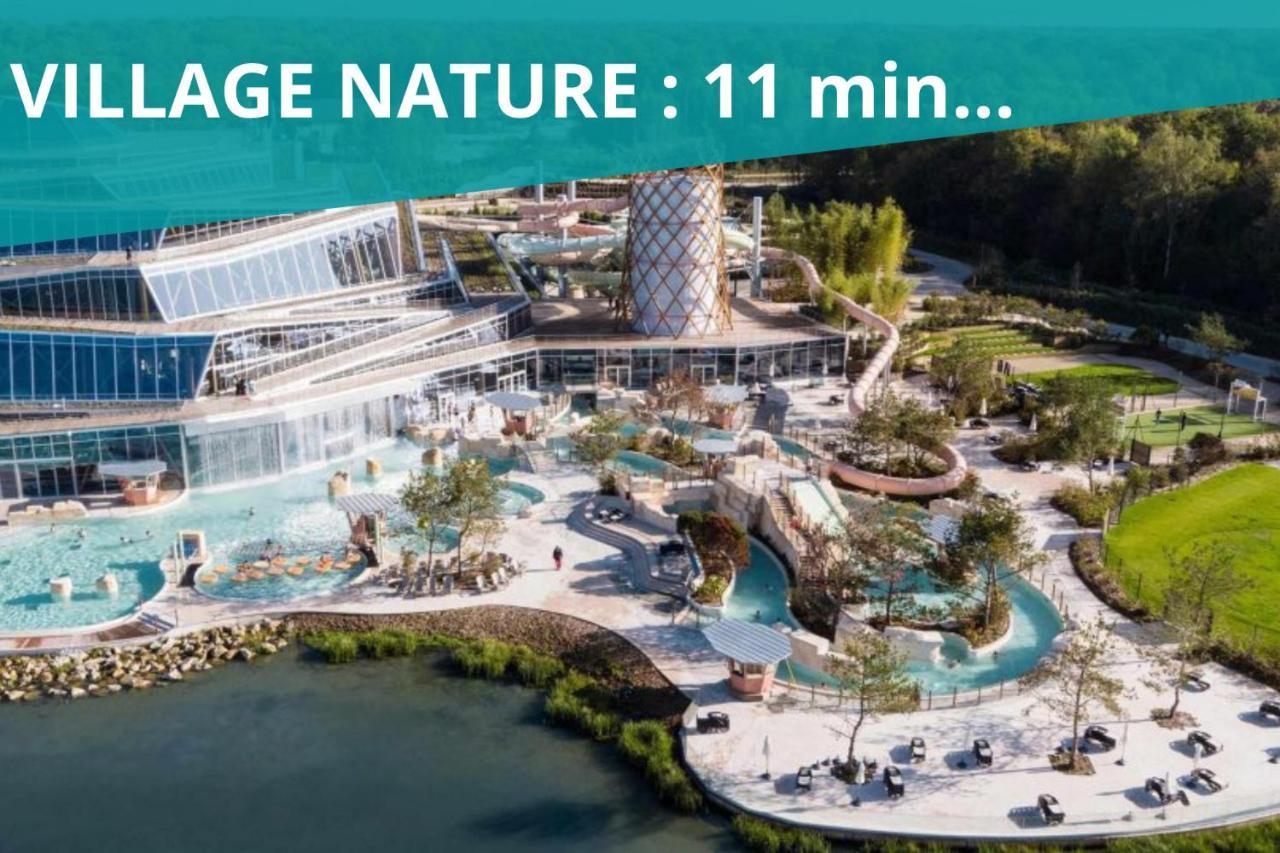 King Size Bed - Free Private Parking - Garden & Terrace - 14Min From Disneyland Ferrières-en-Brie Exterior foto